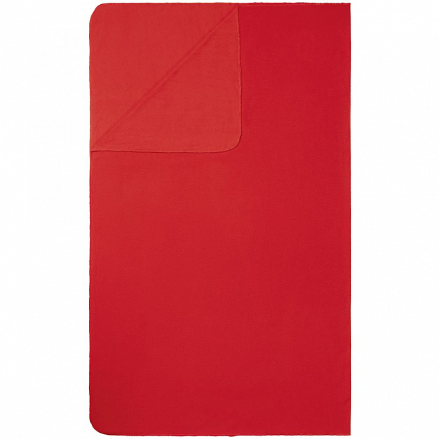 Дорожный плед Voyager, красный с логотипом в Волгограде заказать по выгодной цене в кибермаркете AvroraStore