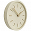 Часы настенные Bronco Jessie, светло-бежевые с логотипом в Волгограде заказать по выгодной цене в кибермаркете AvroraStore