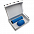 Набор Hot Box CS grey (синий) с логотипом в Волгограде заказать по выгодной цене в кибермаркете AvroraStore