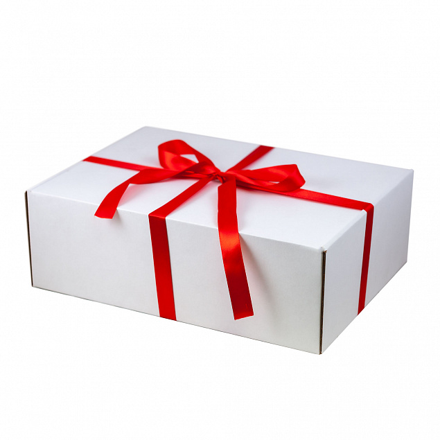 Подарочная лента для универсальной подарочной коробки 350*255*113 мм, красная, 20 мм с логотипом в Волгограде заказать по выгодной цене в кибермаркете AvroraStore