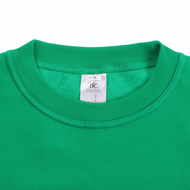 Толстовка ID.002 зеленая с логотипом в Волгограде заказать по выгодной цене в кибермаркете AvroraStore