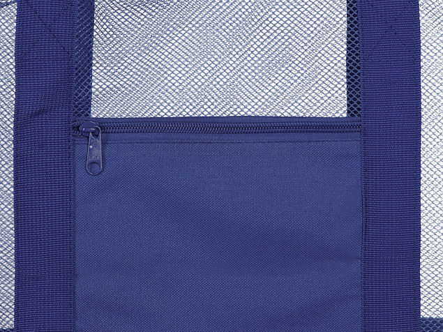 Пляжная сумка «Coolmesh» с изотермическим отделением с логотипом в Волгограде заказать по выгодной цене в кибермаркете AvroraStore