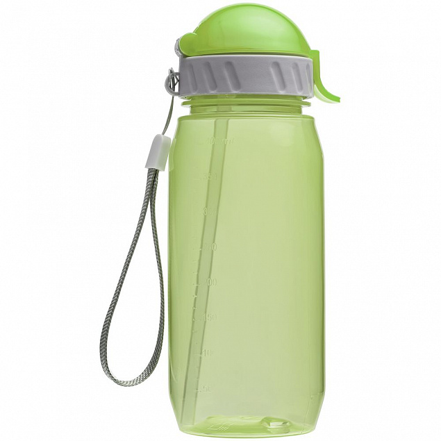 Бутылка для воды Aquarius, зеленая с логотипом в Волгограде заказать по выгодной цене в кибермаркете AvroraStore