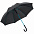 Зонт-трость с цветными спицами Color Style, серый с логотипом в Волгограде заказать по выгодной цене в кибермаркете AvroraStore