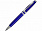Ручка шариковая Невада, синий металлик с логотипом в Волгограде заказать по выгодной цене в кибермаркете AvroraStore