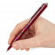Ручка шариковая Senator Point ver. 2, бордовая с логотипом в Волгограде заказать по выгодной цене в кибермаркете AvroraStore