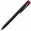 Ручка шариковая Prodir DS1 TMM Dot, черная с красным с логотипом в Волгограде заказать по выгодной цене в кибермаркете AvroraStore