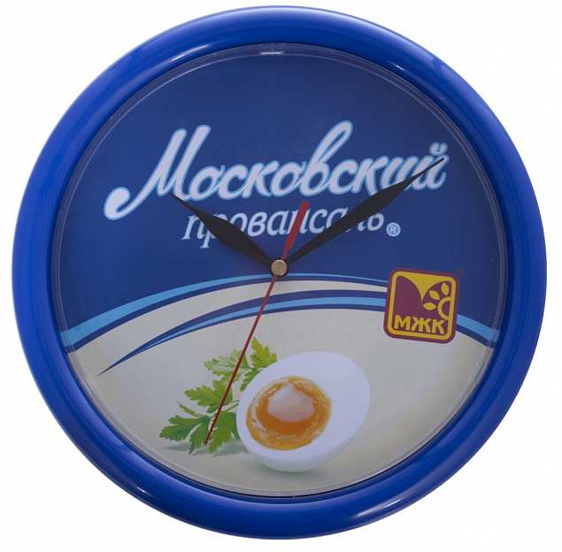 Часы Vivid small, синие с логотипом в Волгограде заказать по выгодной цене в кибермаркете AvroraStore