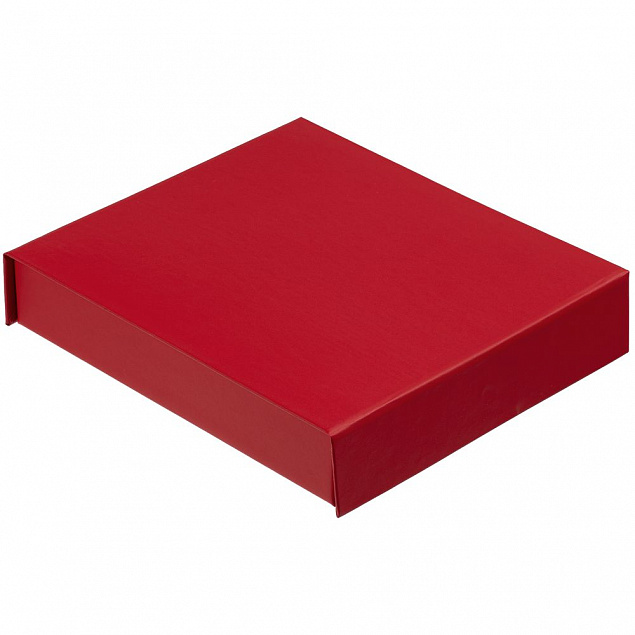 Коробка Latern для аккумулятора 5000 мАч, флешки и ручки, красная с логотипом в Волгограде заказать по выгодной цене в кибермаркете AvroraStore