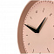 Часы настенные Peddy, пыльно-розовые с логотипом в Волгограде заказать по выгодной цене в кибермаркете AvroraStore