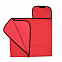 Плед для пикника Monaco - Красный PP с логотипом в Волгограде заказать по выгодной цене в кибермаркете AvroraStore