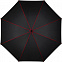 Зонт-трость Seam, красный с логотипом в Волгограде заказать по выгодной цене в кибермаркете AvroraStore