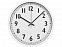 Пластиковые настенные часы «White Mile» с логотипом в Волгограде заказать по выгодной цене в кибермаркете AvroraStore