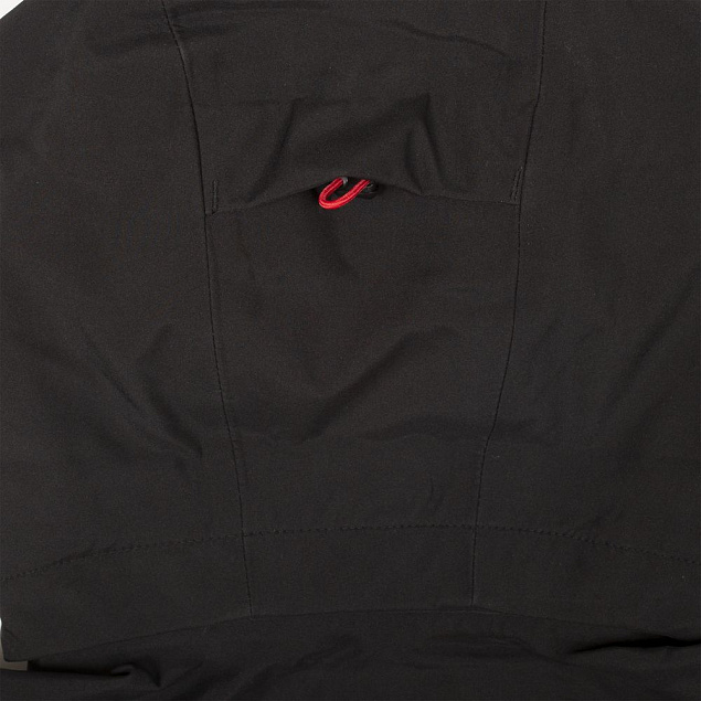 Куртка софтшелл мужская Patrol, черная с красным с логотипом в Волгограде заказать по выгодной цене в кибермаркете AvroraStore