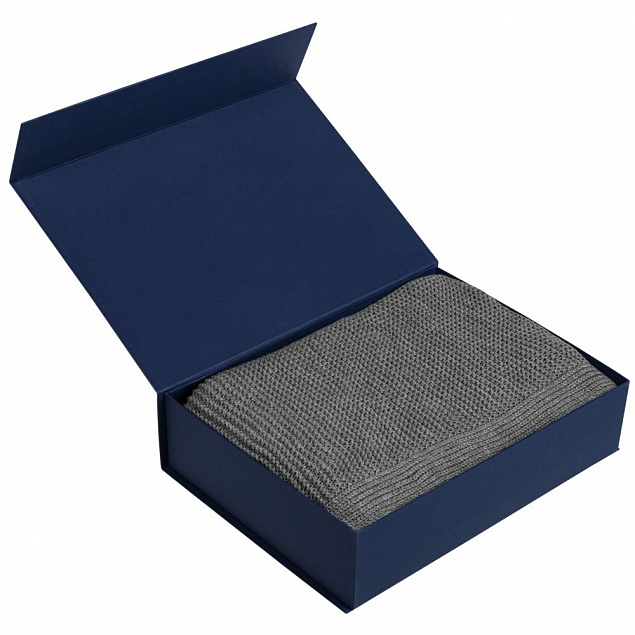 Коробка Koffer, синяя с логотипом в Волгограде заказать по выгодной цене в кибермаркете AvroraStore