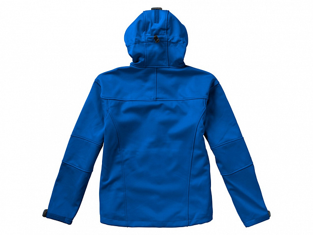 Куртка софтшел Match мужская, небесно-синий/серый с логотипом в Волгограде заказать по выгодной цене в кибермаркете AvroraStore