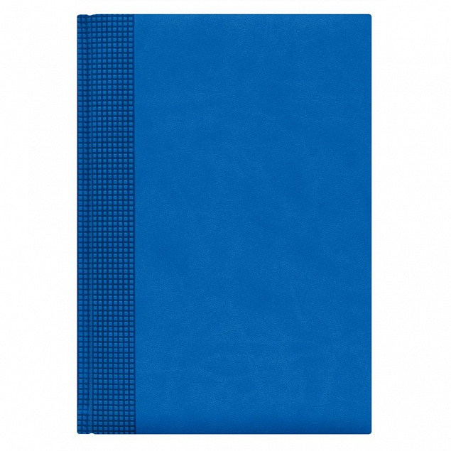 Недатированный ежедневник VELVET 45x205мм, без календаря, светло-синий с логотипом в Волгограде заказать по выгодной цене в кибермаркете AvroraStore