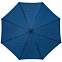 Зонт-трость Magic с проявляющимся рисунком в клетку, темно-синий с логотипом в Волгограде заказать по выгодной цене в кибермаркете AvroraStore