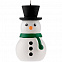Свеча Home Lights, снеговик с логотипом в Волгограде заказать по выгодной цене в кибермаркете AvroraStore