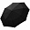 Зонт складной Fiber Magic, черный с логотипом в Волгограде заказать по выгодной цене в кибермаркете AvroraStore