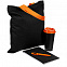 Набор Take Part, черный с оранжевым с логотипом в Волгограде заказать по выгодной цене в кибермаркете AvroraStore