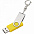 Флешка Twist, желтая, 8 Гб с логотипом в Волгограде заказать по выгодной цене в кибермаркете AvroraStore