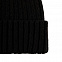 Шапка Uni, черная с логотипом в Волгограде заказать по выгодной цене в кибермаркете AvroraStore