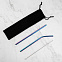 Набор многоразовых трубочек гальванических Оnlycofer Х black (спектр) с логотипом в Волгограде заказать по выгодной цене в кибермаркете AvroraStore