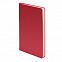 Бизнес-блокнот SIMPLY FIRM, А5,  красный, кремовый блок, в линейку с логотипом в Волгограде заказать по выгодной цене в кибермаркете AvroraStore