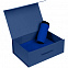 Коробка Selfmade, синяя с логотипом в Волгограде заказать по выгодной цене в кибермаркете AvroraStore