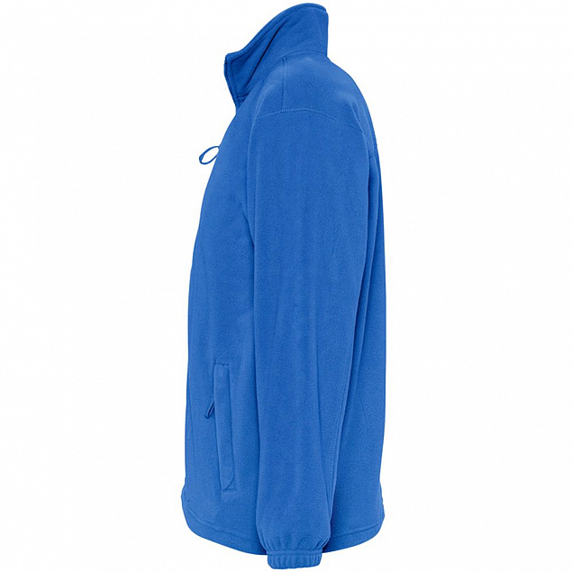 Куртка мужская North 300, ярко-синяя с логотипом в Волгограде заказать по выгодной цене в кибермаркете AvroraStore