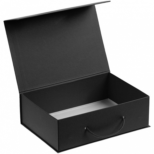 Коробка Matter, черная с логотипом в Волгограде заказать по выгодной цене в кибермаркете AvroraStore