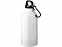 Бутылка Oregon с карабином 400мл, белый с логотипом в Волгограде заказать по выгодной цене в кибермаркете AvroraStore