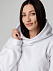 Худи флисовое унисекс Manakin, серое с логотипом в Волгограде заказать по выгодной цене в кибермаркете AvroraStore