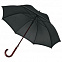 Зонт-трость Unit Reflect, черный с логотипом в Волгограде заказать по выгодной цене в кибермаркете AvroraStore