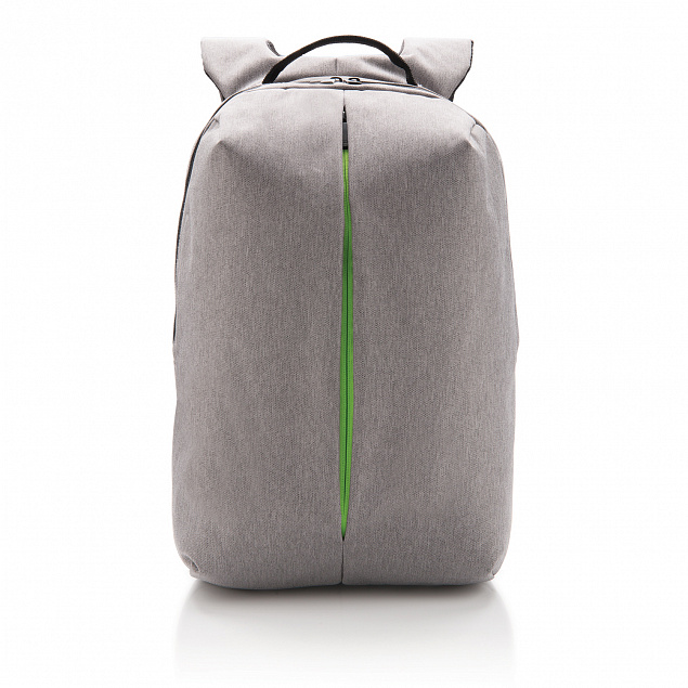 Рюкзак Smart, серый с логотипом в Волгограде заказать по выгодной цене в кибермаркете AvroraStore