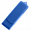 USB flash-карта SWING (8Гб), синий, 6,0х1,8х1,1 см, пластик с логотипом в Волгограде заказать по выгодной цене в кибермаркете AvroraStore