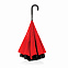 Механический двусторонний зонт 23”, красный с логотипом в Волгограде заказать по выгодной цене в кибермаркете AvroraStore
