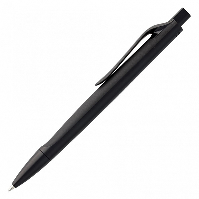 Ручка шариковая Prodir DS6 PPP-P, черная с логотипом в Волгограде заказать по выгодной цене в кибермаркете AvroraStore