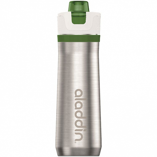Бутылка для воды Active Hydration 600, зеленая с логотипом в Волгограде заказать по выгодной цене в кибермаркете AvroraStore