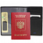 Обложка для паспорта Classe, черная с логотипом в Волгограде заказать по выгодной цене в кибермаркете AvroraStore