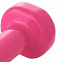 Гантель Heracles 1 кг, розовая с логотипом в Волгограде заказать по выгодной цене в кибермаркете AvroraStore