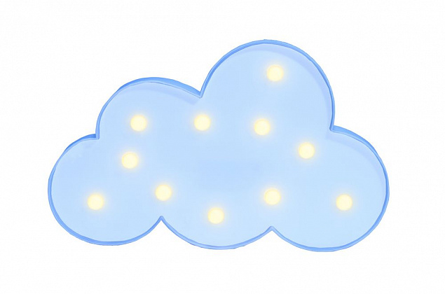 Светильник светодиодный «Облако» с логотипом в Волгограде заказать по выгодной цене в кибермаркете AvroraStore