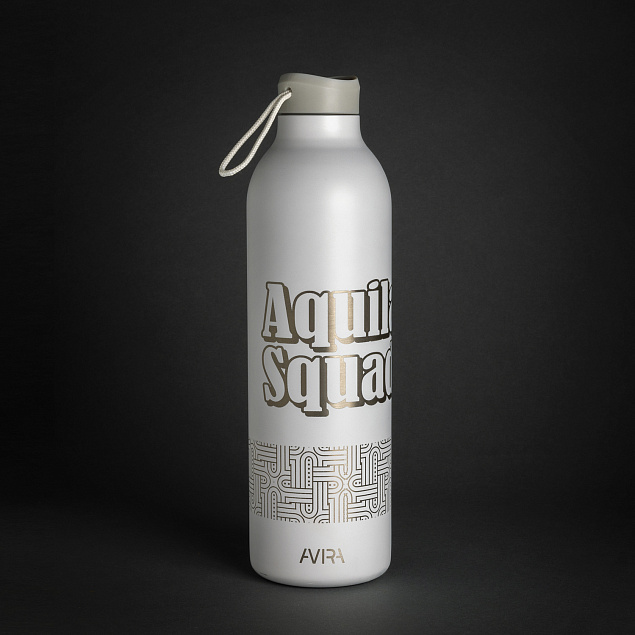 Термобутылка Avira Avior из переработанной нержавеющей стали RCS, 1 л с логотипом в Волгограде заказать по выгодной цене в кибермаркете AvroraStore