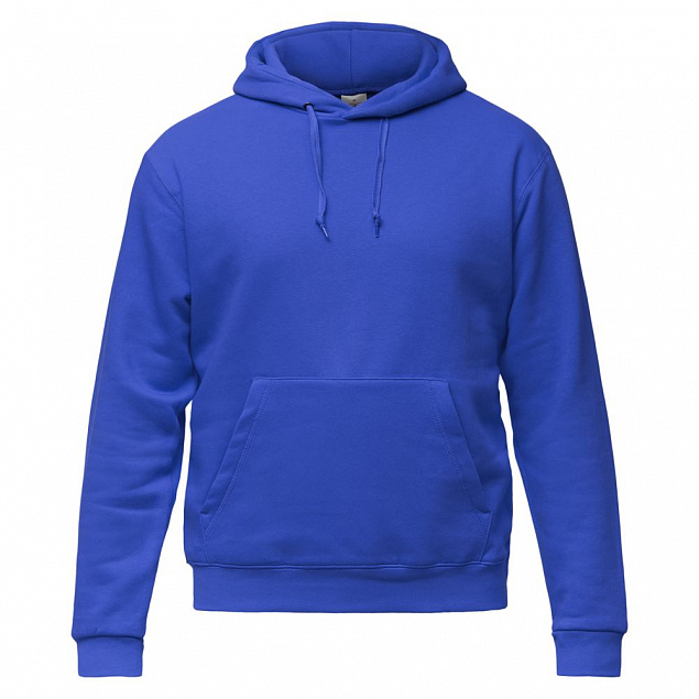 Толстовка Hooded ярко-синяя с логотипом в Волгограде заказать по выгодной цене в кибермаркете AvroraStore