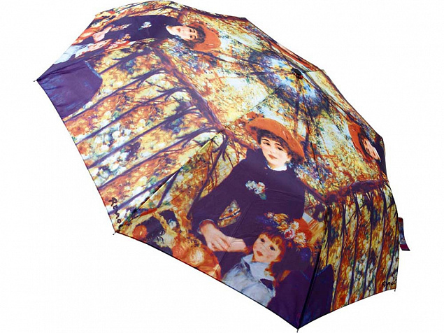 Набор «Ренуар. Терраса»: платок, складной зонт с логотипом в Волгограде заказать по выгодной цене в кибермаркете AvroraStore