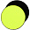 Лейбл из ПВХ с липучкой Menteqo Round, желтый неон с логотипом в Волгограде заказать по выгодной цене в кибермаркете AvroraStore