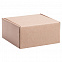Коробка Medio, крафт с логотипом в Волгограде заказать по выгодной цене в кибермаркете AvroraStore