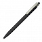 ELLE SOFT, ручка шариковая, черный, металл, синие чернила с логотипом в Волгограде заказать по выгодной цене в кибермаркете AvroraStore