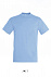 Фуфайка (футболка) REGENT мужская,Голубой L с логотипом в Волгограде заказать по выгодной цене в кибермаркете AvroraStore